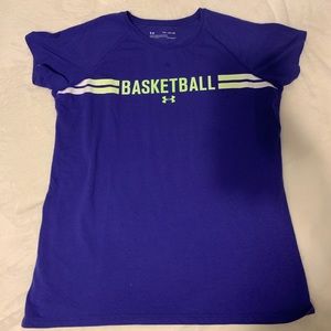 Kid’s Unisex Under Armour Basketball Loose Fit Tee